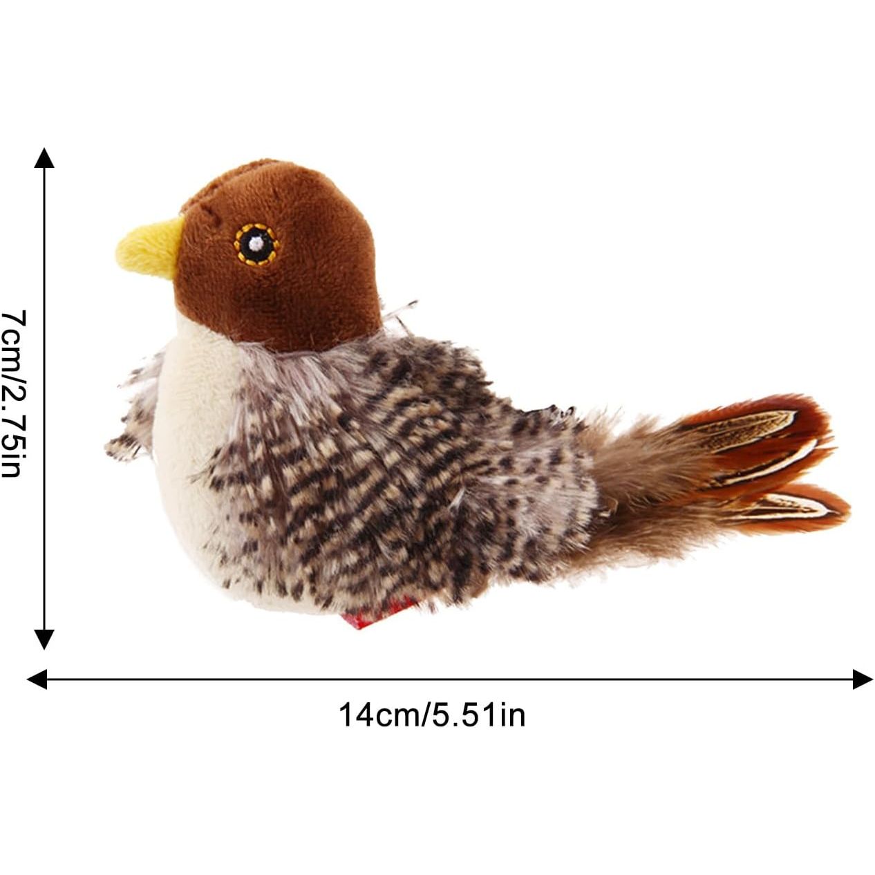 Chirping Bird Toy for Dogs