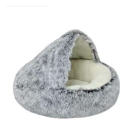 2-in-1 dog cuddle cave