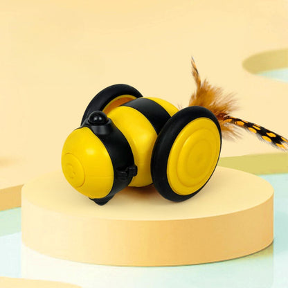 Interactive Bee Cat Toy